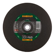 Rhodius leistungsstarke Trennscheibe FT40 für Einsatz auf Benzin- und elektrischen Trennmaschinen, 300 x 3,0 x 25,40 mm-3