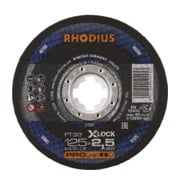 RHODIUS PROline FT33 X-LOCK Freihandtrennscheibe 2,5 x 22,23 mm