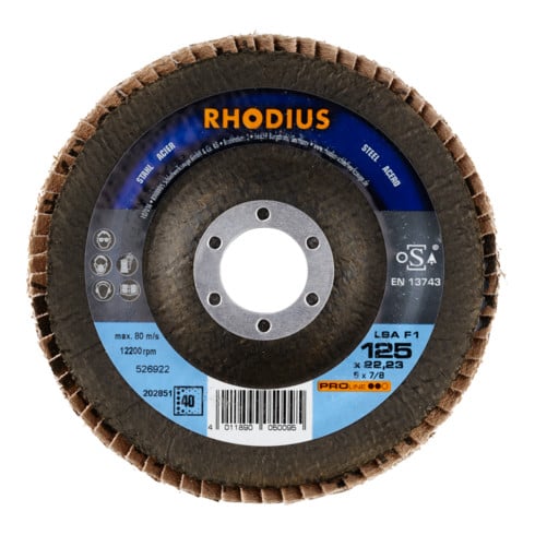 RHODIUS PROline LSA F1 Fächerschleifscheibe