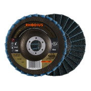 RHODIUS PROline Disco abrasivo a ventaglio VLS in tessuto non tessuto-1