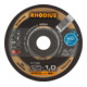 RHODIUS PROline XT38 Extradünne Trennscheibe 125 x 1,0 x 22,23 mm-1