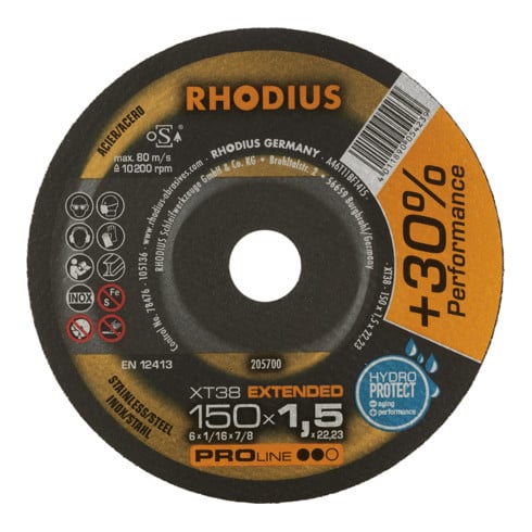 RHODIUS PROline XT38 Extradünne Trennscheibe
