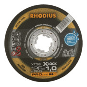 RHODIUS PROline XT38 X-LOCK Extra dunne doorslijpschijf 125 x 1,0 x 22,23 mm-1