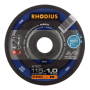 RHODIUS PROline XT67 Box Extradünne Trennscheibe 115 x 1,0 x 22,23 mm-1