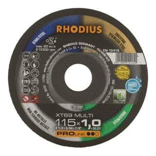 RHODIUS PROline XT69 MULTI BOX Extradünne Trennscheibe