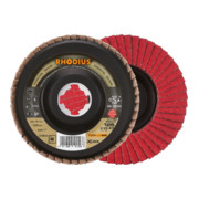 RHODIUS TOPline JUMBO SPEED P X-LOCK Fächerschleifscheibe
