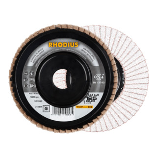 RHODIUS TOPline LGA ALU PACK disco abrasivo a ventaglio