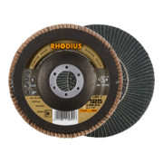 RHODIUS TOPline LGZ F Disco abrasivo a ventaglio F-1
