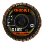 RHODIUS TOPline LSZ QUICK Fächerschleifscheibe-3