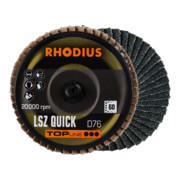 RHODIUS TOPline LSZ QUICK Fächerschleifscheibe