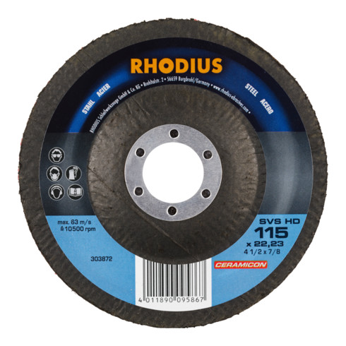 RHODIUS TOPline SVS HD Reinigungsvlies 115 x 22,23 mm