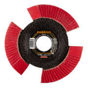 RHODIUS Disco abrasivo lamellare TOPline VISION SPEED obliquo