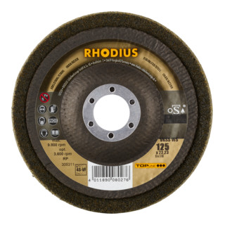 RHODIUS TOPline VKSS WS Vlieskompaktscheibe