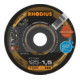 RHODIUS TOPline XT100 EXTENDED Extra dun doorslijpschijf 125 x 1,5 x 22,23 mm