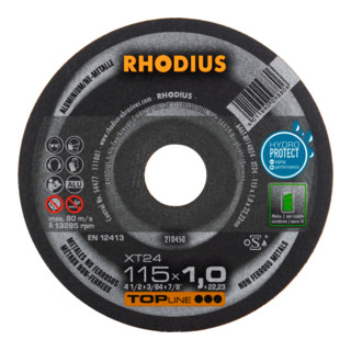 RHODIUS TOPline XT24 Extradünne Trennscheibe