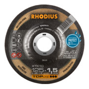 RHODIUS TOPline XTK10 Disco da taglio extra sottile 125 x 1,5 x 22,23 mm-1