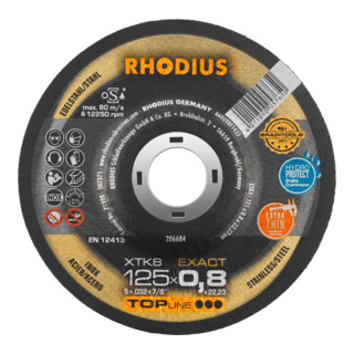 Rhodius doorslijpschijf XTK8 0,8 mm