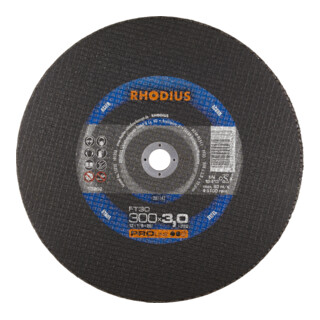 Rhodius Trennscheibe FT30 für Benzintrenner und elektrische Trennmaschinen, 350 x 4,0 x 20,00 mm