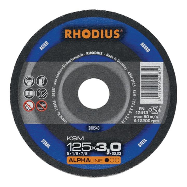 Rhodius Trennscheibe KSM 150x3,0x22,23mm Stahl Alphaline