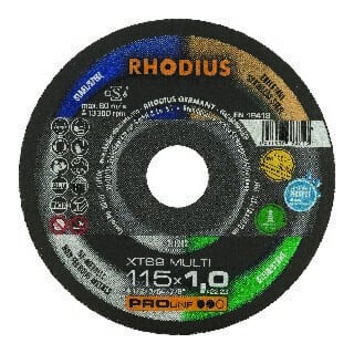 RHODIUS Trennscheibe XT69MULTIPRO 125 x 1,0mm gerade