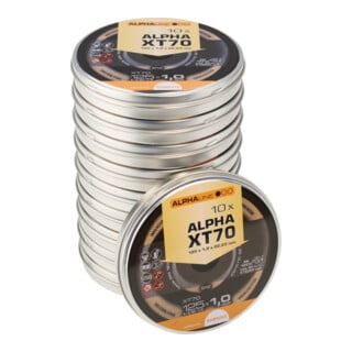 RHODIUS Trennscheibe XT70 in Dose 125 x 1,0mm gerade
