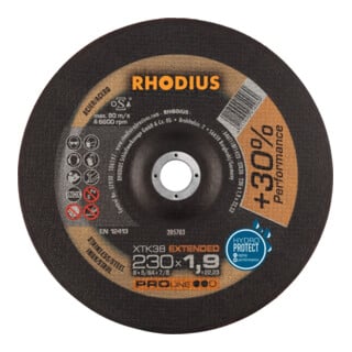 RHODIUS Trennscheibe XTK38 230 x 1,9mm gekröpft