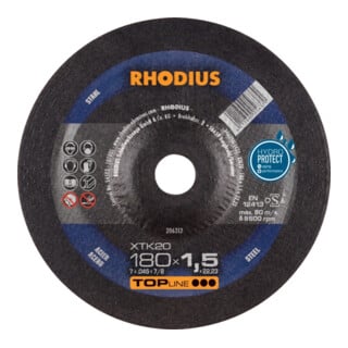RHODIUS Trennscheibe XTK77 180 x 1,5mm gekröpft