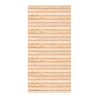 RHÖN Sichtschutzzaun 90 x 180 cm Lärche unbehandelt 4-tlg. Steckzaunelement