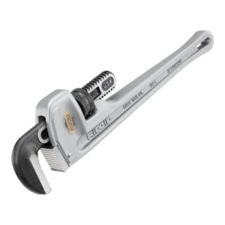 RIDGID Clé à tuyau L totale 450 mm, largeur serrage 50 mm, pour tuyaux 2 1/2 pouces alu.
