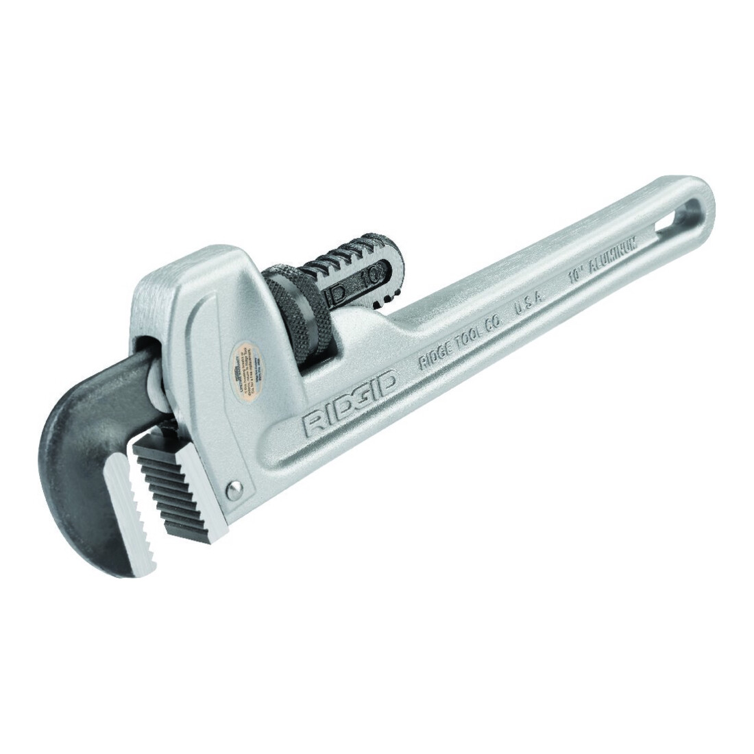 RIDGID Pince à tuyau L totale 250 mm, largeur serrage 48 mm pour tuyaux 1 1/2 pouce alu.