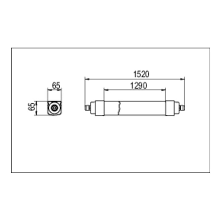 ridi LED-Feuchtraumleuchte 840 PFSB21500
