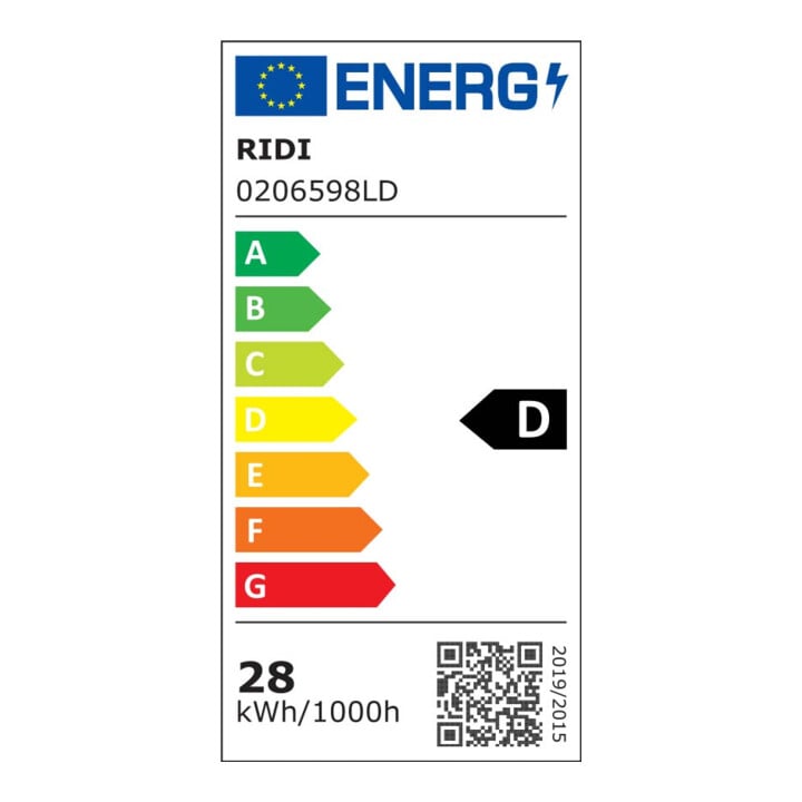 ridi LED-Wannenleuchte WL-R1X145/35ND-O halbrund opale Wanne