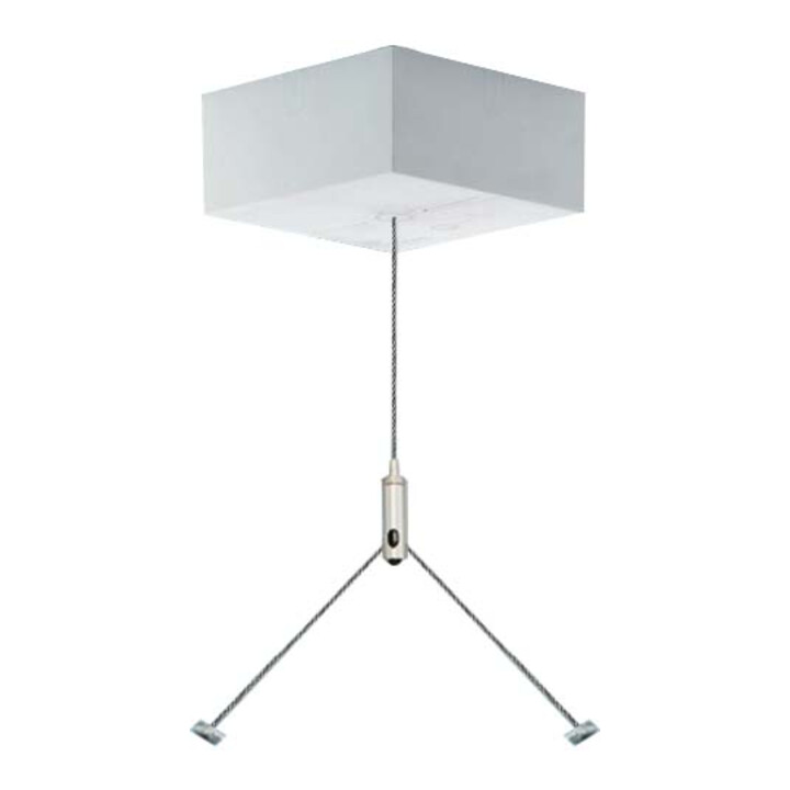 Ridi-Leuchten Fixation de suspension par câble avec rosace L 1,5 m, 1 pièce ZSPT2ZE190