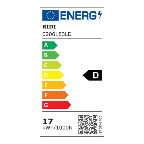 Ridi-Leuchten LED-Einbauleuchte 2x14W 4000K SM-Set EBRE6-R4X055-2/20ND
