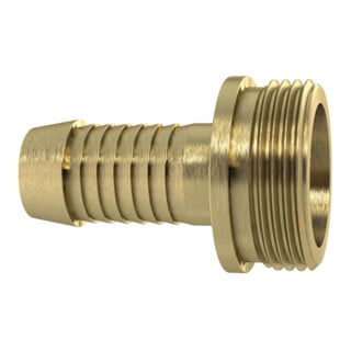 Riegler 1/3 Schlauchverschr. G1x25, flachdicht.schwere Ausfür MS blank