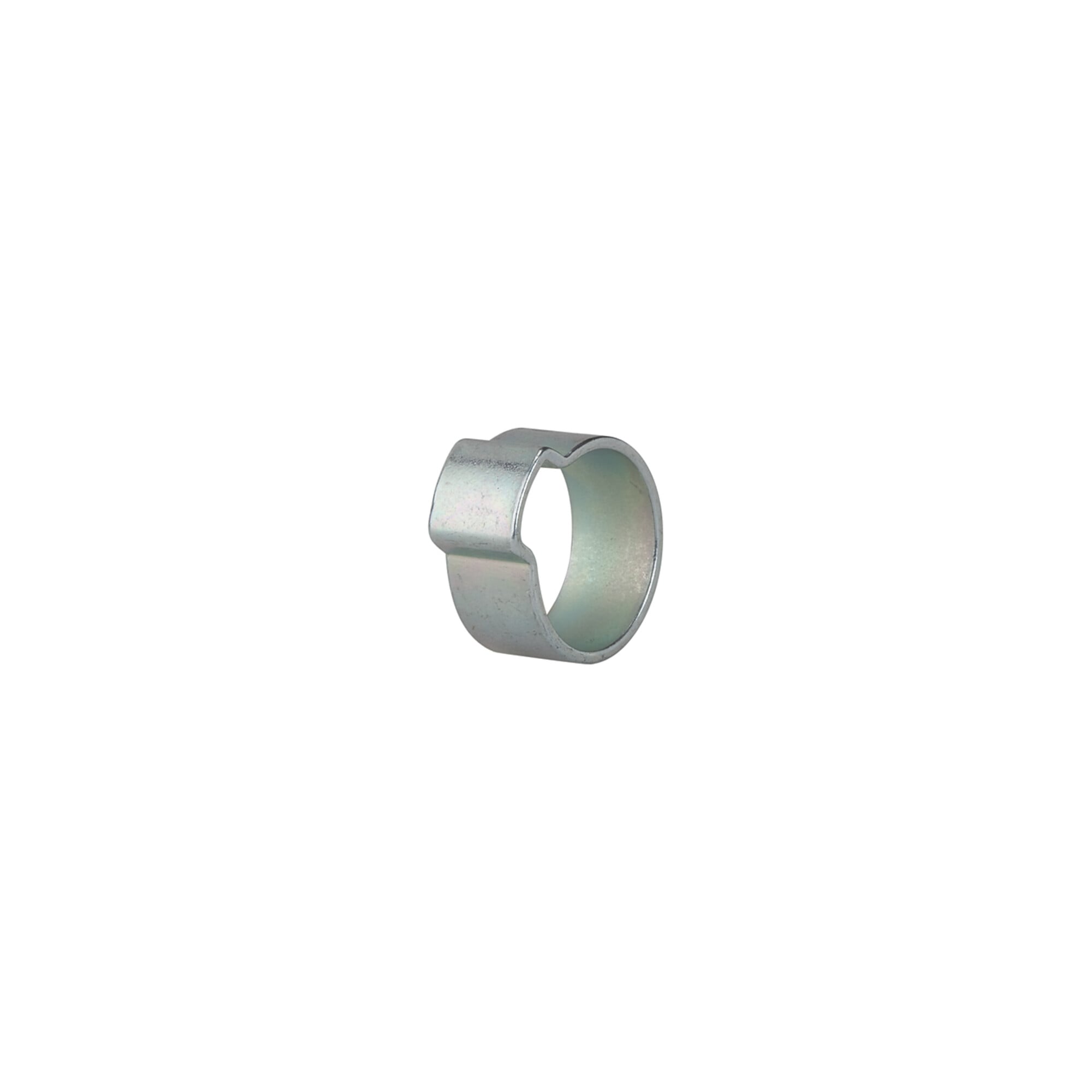 Riegler 1-Ohr-Schl.klemme, Stahl glanzverz. (W1), Spannbe. 16-18 mm, 7 mm