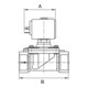 Riegler 2/2-MV,MS,NC,vorge.,230V,50Hz,10VA,NBR,G3/8,PN0,2-12bar-3
