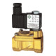 Riegler 2/2-MV,MS,NC,vorge.,24V DC,5W,FKM,G3/8,PN0,2-12bar-1