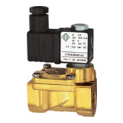 Riegler 2/2-MV,MS,NC,vorge.,24V DC,5W,NBR,G1/2,PN0,2-12bar