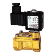 Riegler 2/2-MV,MS,NC,vorge.,24V DC,8W,NBR,G1/2,PN0,2-16bar