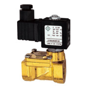 Riegler 2/2-MV,MS,NC,vorge.,24V DC,8W,NBR,G3/8,PN0,2-16bar