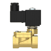 Riegler 2/2-MV,MS,NO,vorge.,24V DC, 8W,NBR,G2,PN0,2-10bar-4