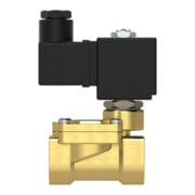 Riegler 2/2-MV,MS,NO,vorge.,24V DC, 8W,NBR,G3/4,PN0,2-16bar-4