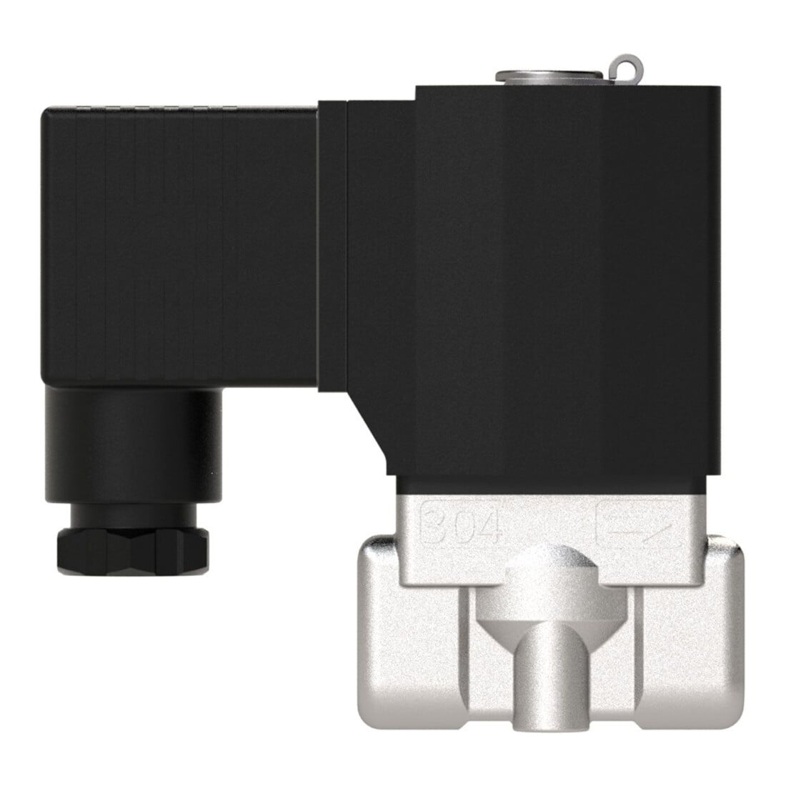 Riegler 2/2 voies MV, ES, NC, direct, 230 V, 50 Hz, G 1/8, PN 0-10 bar