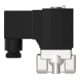 Riegler 2/2 voies MV, ES, NC, direct, 24 V CC, G 1/4, PN 0-30 bar