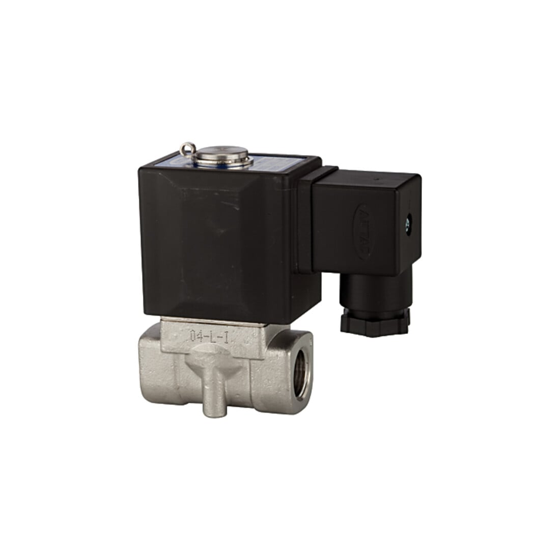 Riegler 2/2-Wege-MV., ES, NC, direktg., 24 V DC, G 1/4, PN 0-10 bar