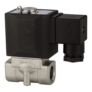 Riegler 2/2-Wege-Wege-Magnetventil »2S« ES, NC, direktgesteuert 24 V DC, G 3/8, PN 0-30 bar