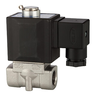 Riegler 2/2-Wege-MV., ES, NO, direktg., 24 V DC, G 1/8, PN 0-20 bar