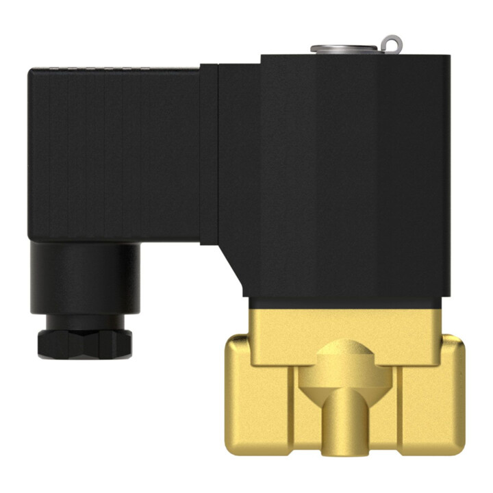 Riegler 2/2-Wege-Wege-Magnetventil »2W« MS, NC, direktgesteuert 24 V DC, G 3/8, PN 0-30 bar