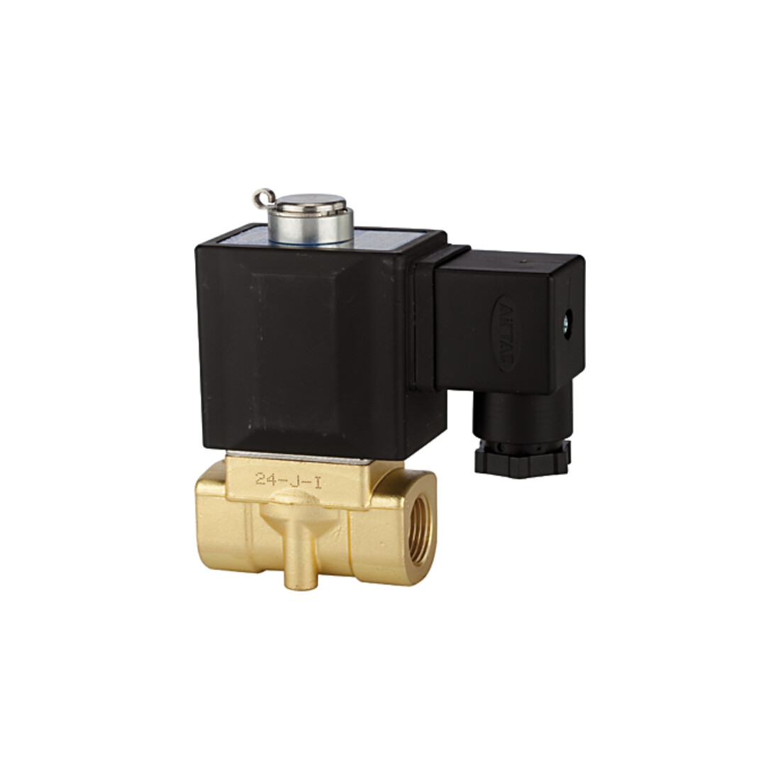 Riegler 2/2-Wege-MV., MS,NO,direktg.,230 V,50 Hz, G 1/8, PN 0-7 bar